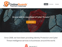 Tablet Screenshot of onlineguards.com